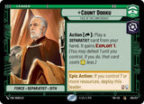 Count Dooku - Face of the Confederacy - Star Wars Unlimited