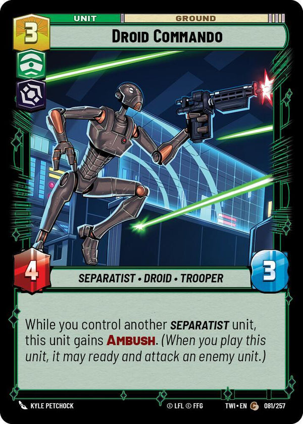 Droid Commando - Star Wars Unlimited