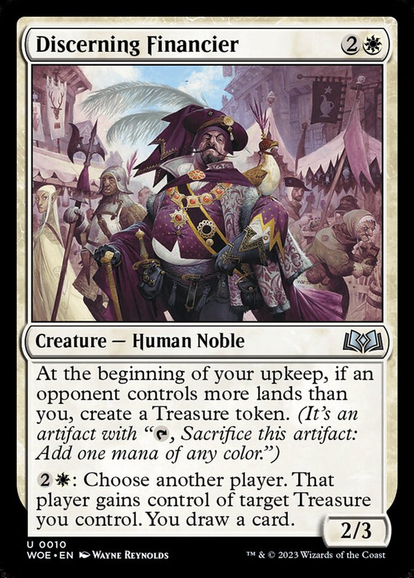 Discerning Financier - Magic: The Gathering