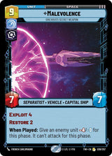 Malevolence - Grievous’s Secret Weapon - Star Wars Unlimited