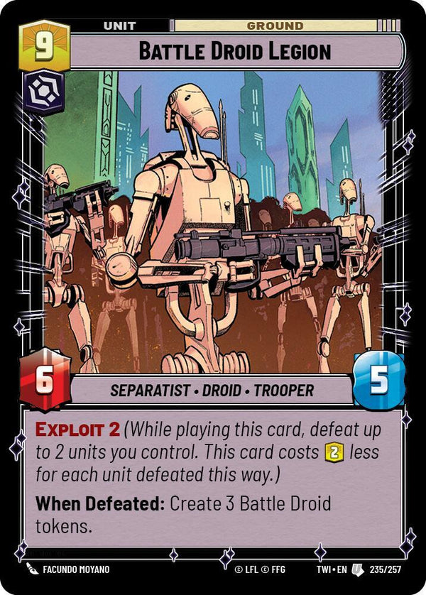 Battle Droid Legion - Star Wars Unlimited