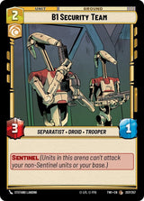 B1 Security Team - Star Wars Unlimited