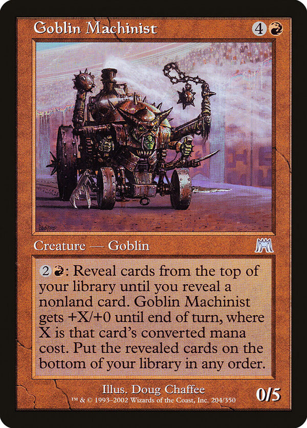 Goblin Machinist - Magic: The Gathering