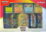 Costco Pokemon Scarlet & Violet 151 Mini Tin 5-pack (Magneton) - Pokémon