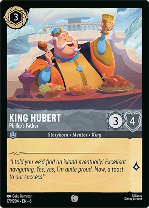 King Hubert - Phillip's Father