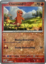 Charmander - 004/165 (Reverse Cosmos Holo) (Costco Exclusive) - Pokémon