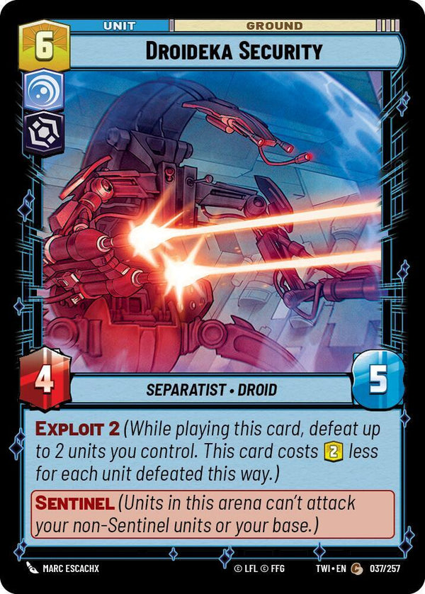 Droideka Security - Star Wars Unlimited