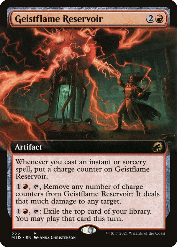 Geistflame Reservoir (Extended Art) - Magic: The Gathering