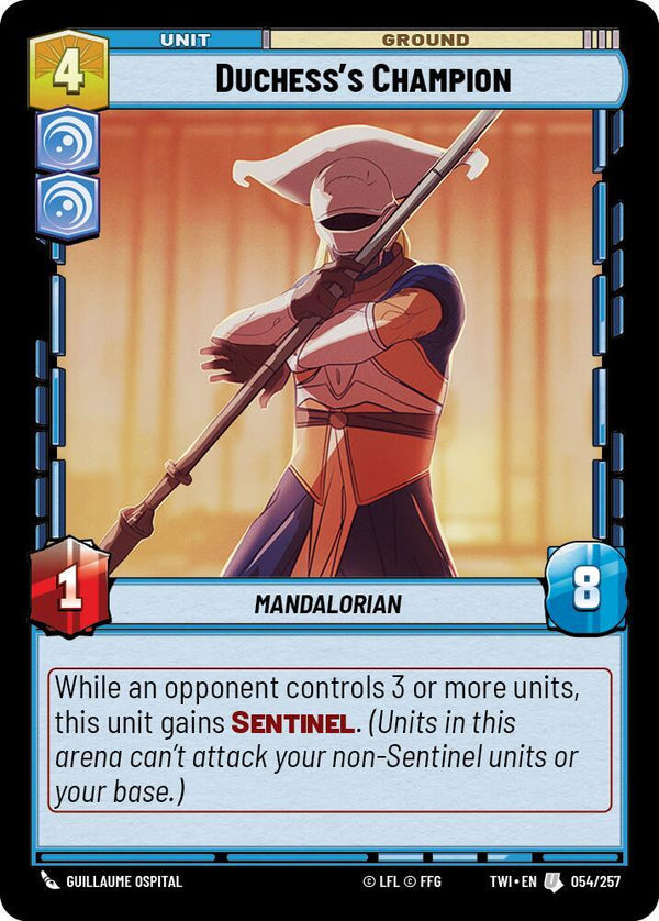 Duchess's Champion - Star Wars Unlimited
