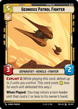 Geonosis Patrol Fighter - Star Wars Unlimited