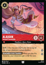 Aladdin - Intrepid Commander - Disney Lorcana
