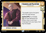 Chancellor Palpatine - Playing Both Sides - Star Wars Unlimited
