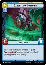 Daughter of Dathomir - Star Wars Unlimited