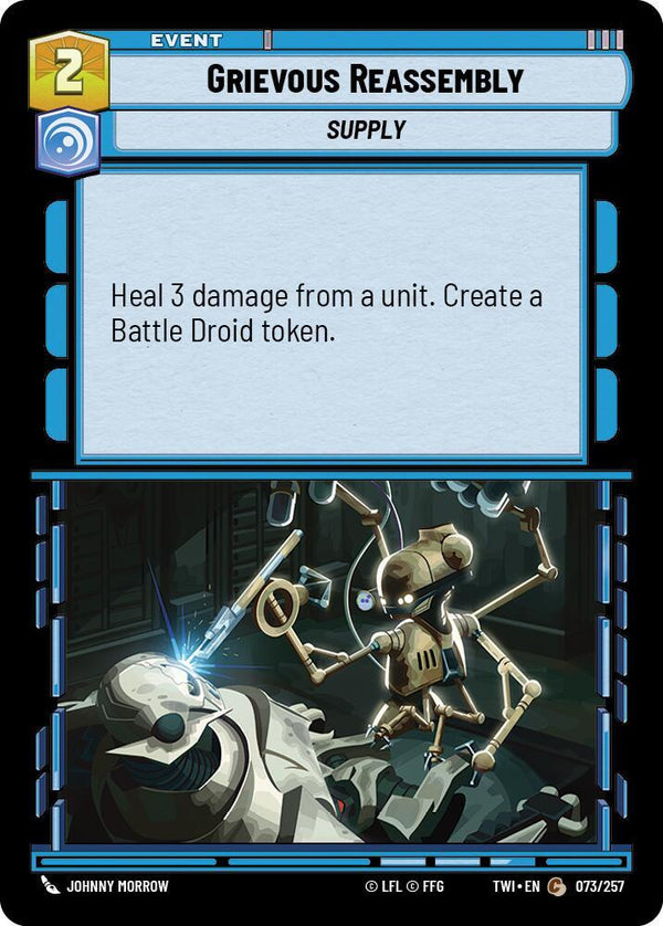 Grievous Reassembly - Star Wars Unlimited
