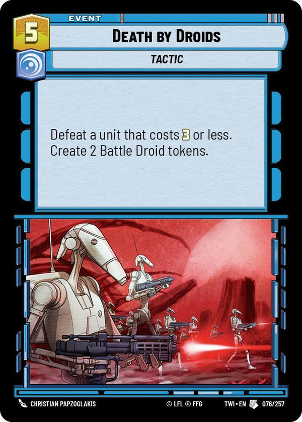 Death by Droids - Star Wars Unlimited