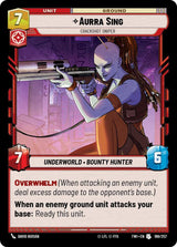 Aurra Sing - Crackshot Sniper - Star Wars Unlimited