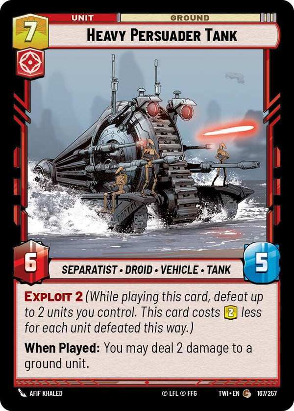 Heavy Persuader Tank - Star Wars Unlimited