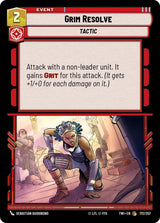Grim Resolve - Star Wars Unlimited