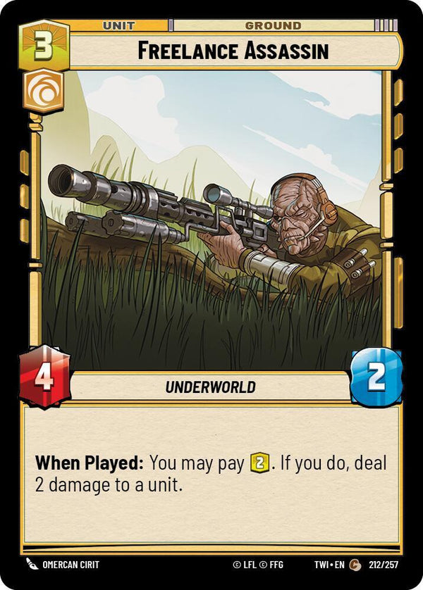Freelance Assassin - Star Wars Unlimited