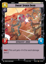 Dwarf Spider Droid - Star Wars Unlimited