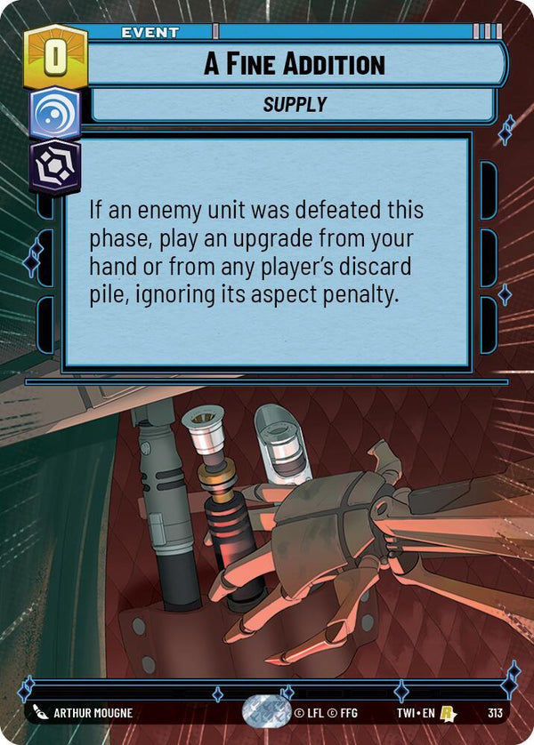 A Fine Addition (Hyperspace) - Star Wars Unlimited