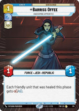 Barriss Offee - Unassuming Apprentice (Hyperspace) - Star Wars Unlimited