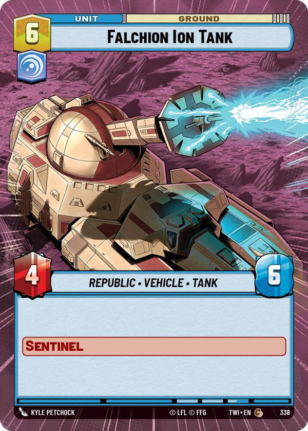 Falchion Ion Tank (Hyperspace) - Star Wars Unlimited