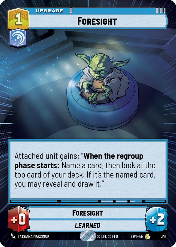 Foresight (Hyperspace) - Star Wars Unlimited