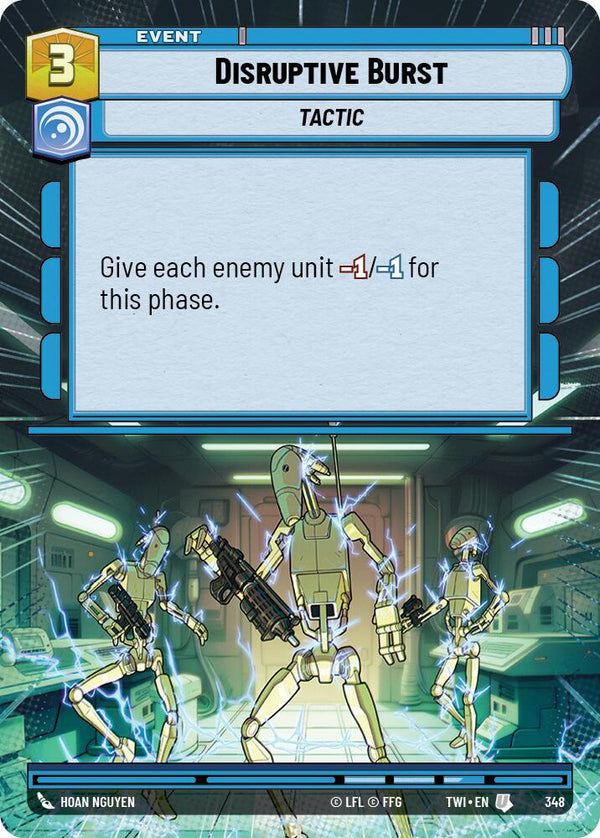 Disruptive Burst (Hyperspace) - Star Wars Unlimited