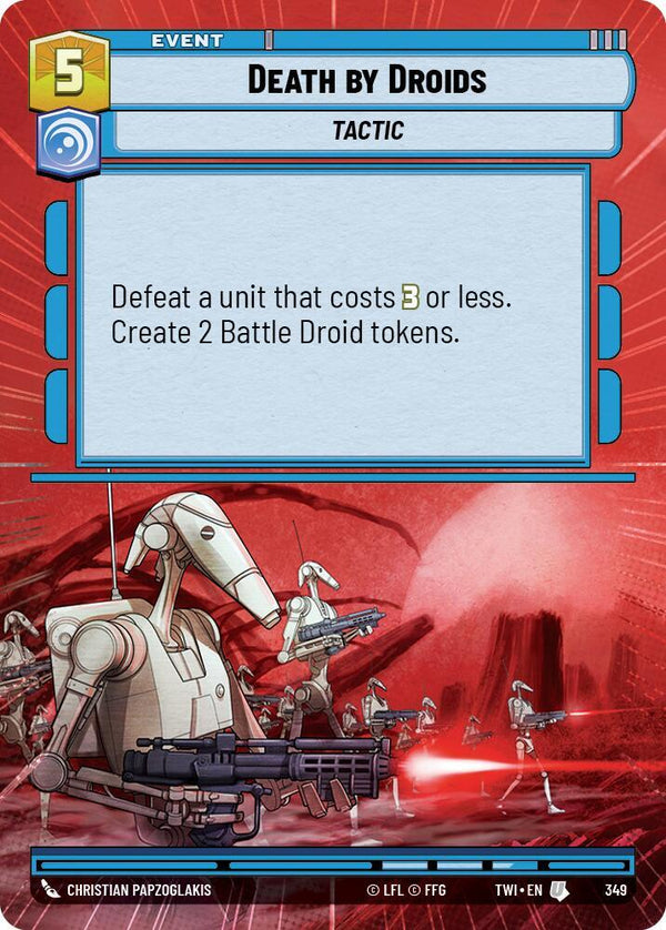 Death by Droids (Hyperspace) - Star Wars Unlimited
