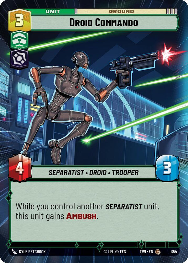 Droid Commando (Hyperspace) - Star Wars Unlimited