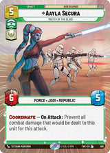 Aayla Secura - Master of the Blade (Hyperspace) - Star Wars Unlimited