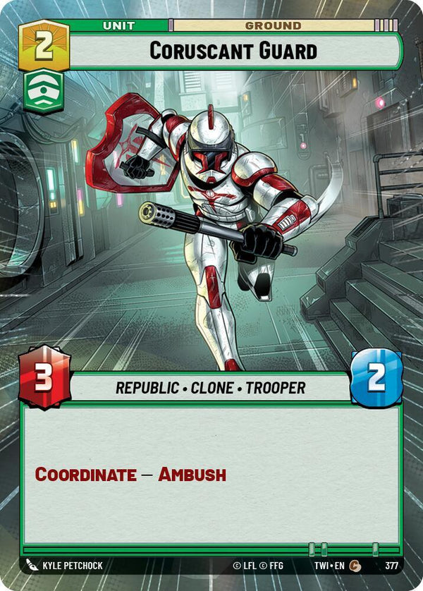 Coruscant Guard (Hyperspace) - Star Wars Unlimited