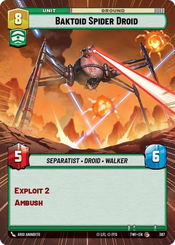 Baktoid Spider Droid (Hyperspace) - Star Wars Unlimited