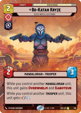 Bo-Katan Kryze - Death Watch Lieutenant (Hyperspace) - Star Wars Unlimited