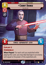 Count Dooku - Fallen Jedi (Hyperspace) - Star Wars Unlimited