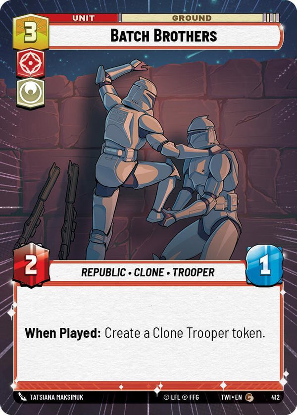 Batch Brothers (Hyperspace) - Star Wars Unlimited