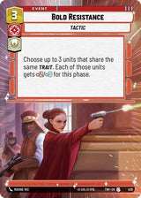 Bold Resistance (Hyperspace) - Star Wars Unlimited