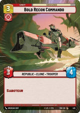 Bold Recon Commando (Hyperspace) - Star Wars Unlimited