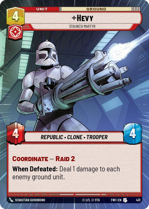 Hevy - Staunch Martyr (Hyperspace) - Star Wars Unlimited