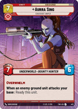 Aurra Sing - Crackshot Sniper (Hyperspace) - Star Wars Unlimited