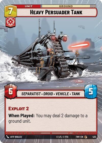 Heavy Persuader Tank (Hyperspace) - Star Wars Unlimited