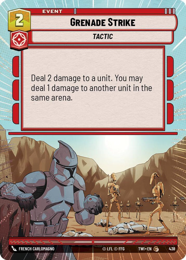 Grenade Strike (Hyperspace) - Star Wars Unlimited