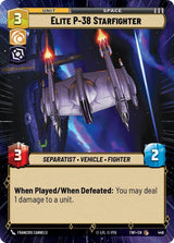 Elite P-38 Starfighter (Hyperspace) - Star Wars Unlimited
