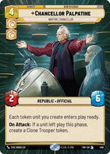 Chancellor Palpatine - Wartime Chancellor (Hyperspace) - Star Wars Unlimited