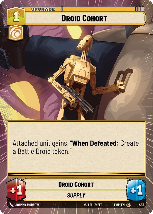 Droid Cohort (Hyperspace) - Star Wars Unlimited