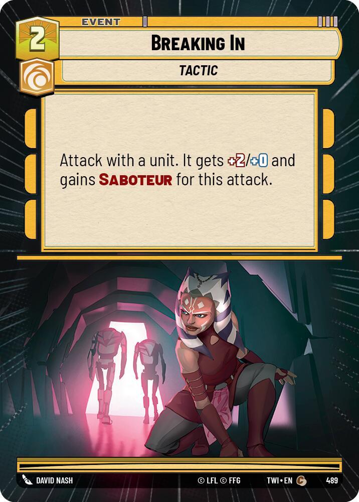 Breaking In (Hyperspace)