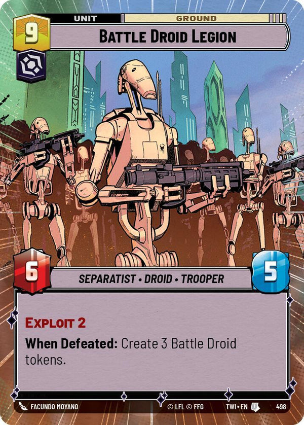 Battle Droid Legion (Hyperspace) - Star Wars Unlimited
