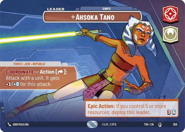Ahsoka Tano - Snips (Showcase) - Star Wars Unlimited