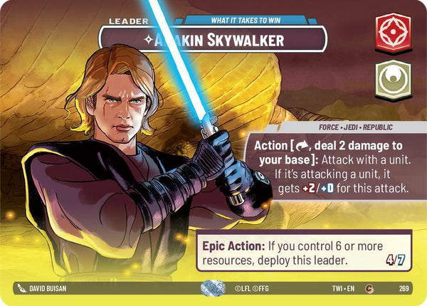 Anakin Skywalker - What it Takes to Win (Showcase) - Star Wars Unlimited